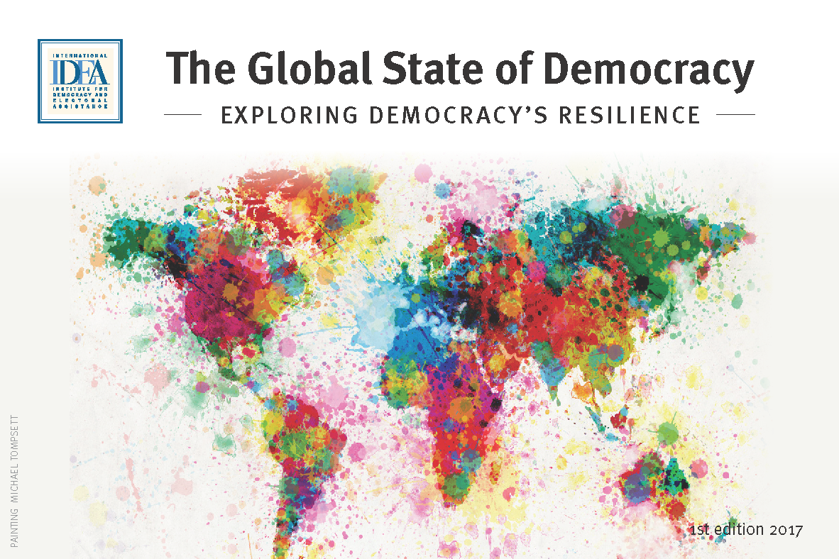 Secretary General at the launch of the Global State of Democracy Report